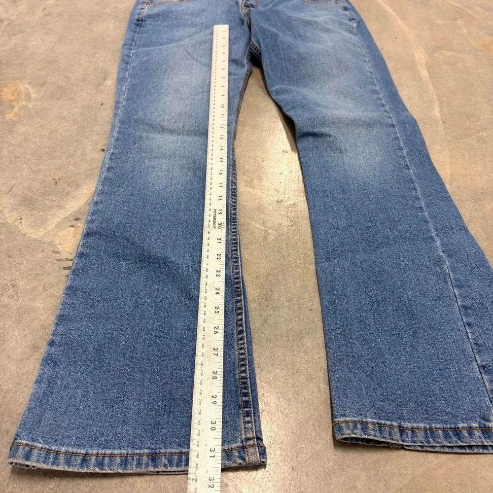 Levi's 517 Bootcut Flare Jeans Medium Wash Blue Denim Y2K 33x31.5